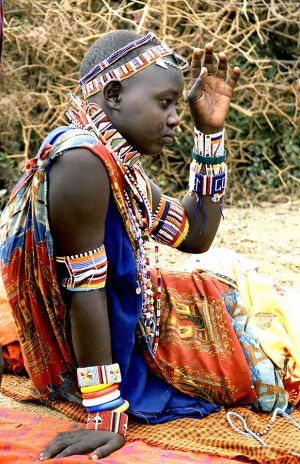 Masai Woman Trader 